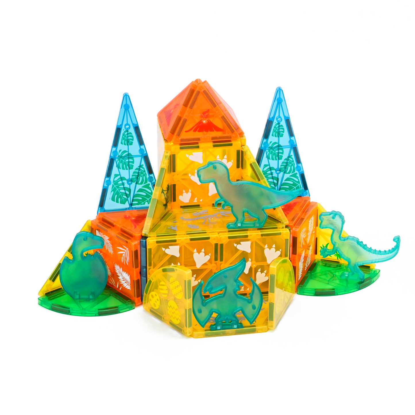 Magnaminds Dino - 104 stuks