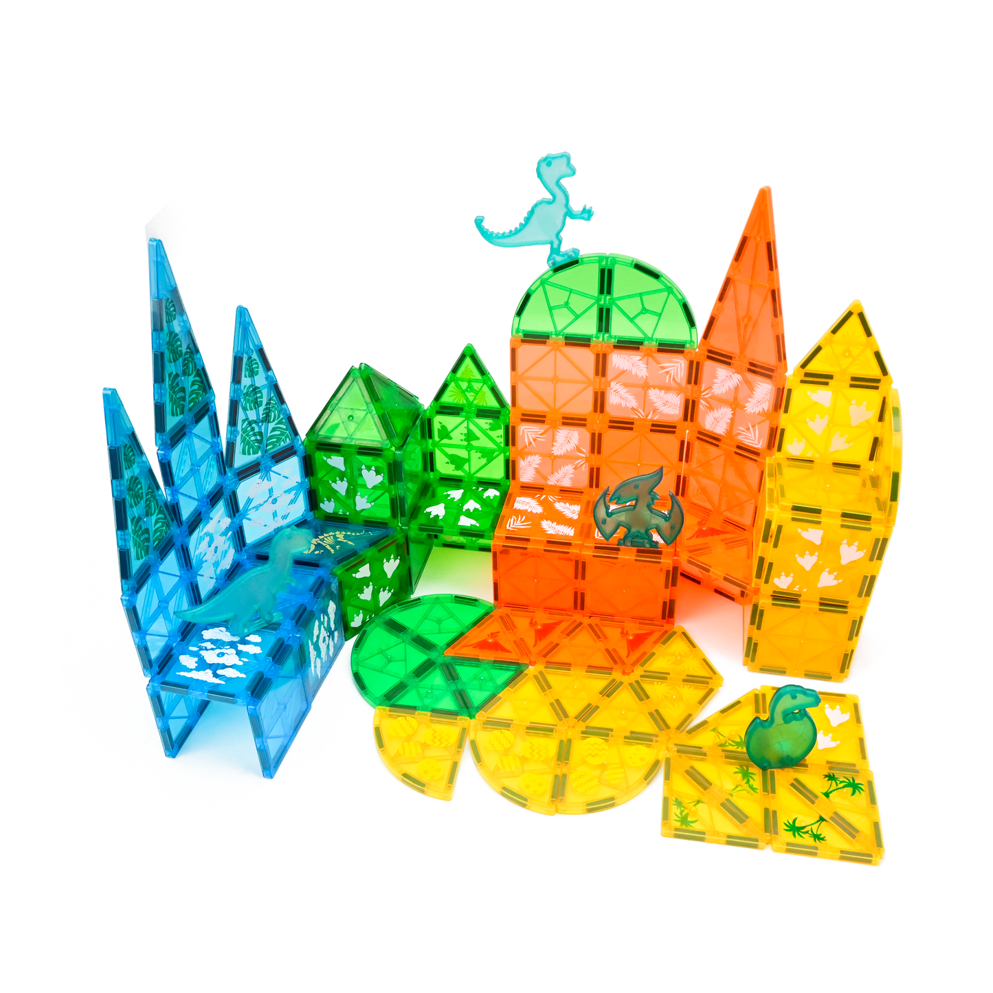 Magnaminds Dino - 104 stuks