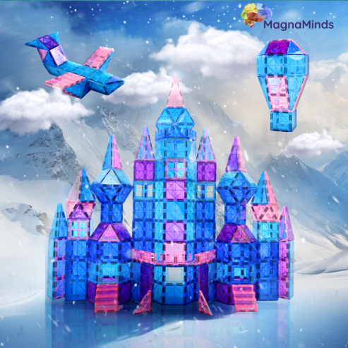 Magnaminds Ice Prince/Princess - 120 stuks