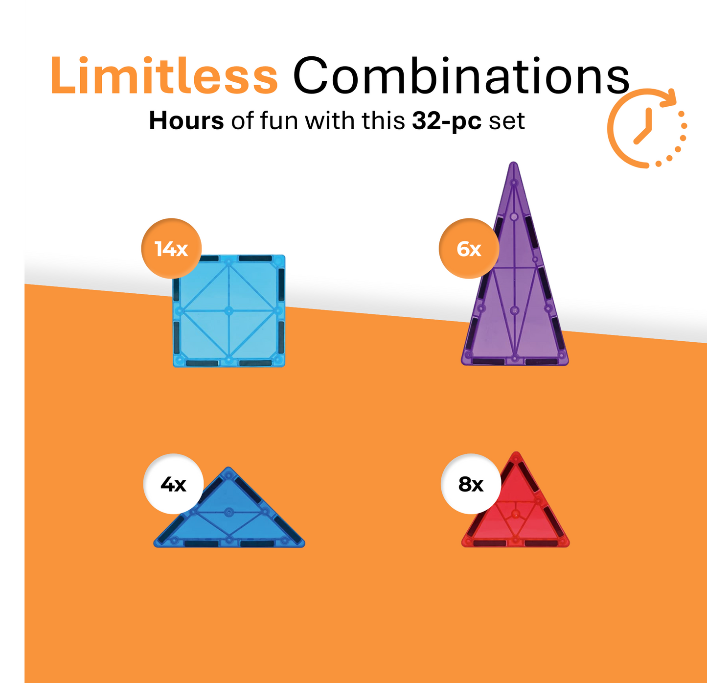 Magnaminds classic - 32 stuks