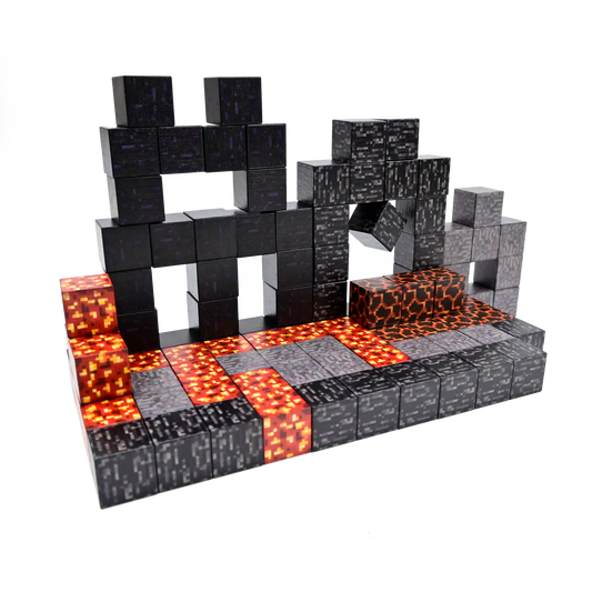 Magnaminds Cubes Lava- 100 stuks