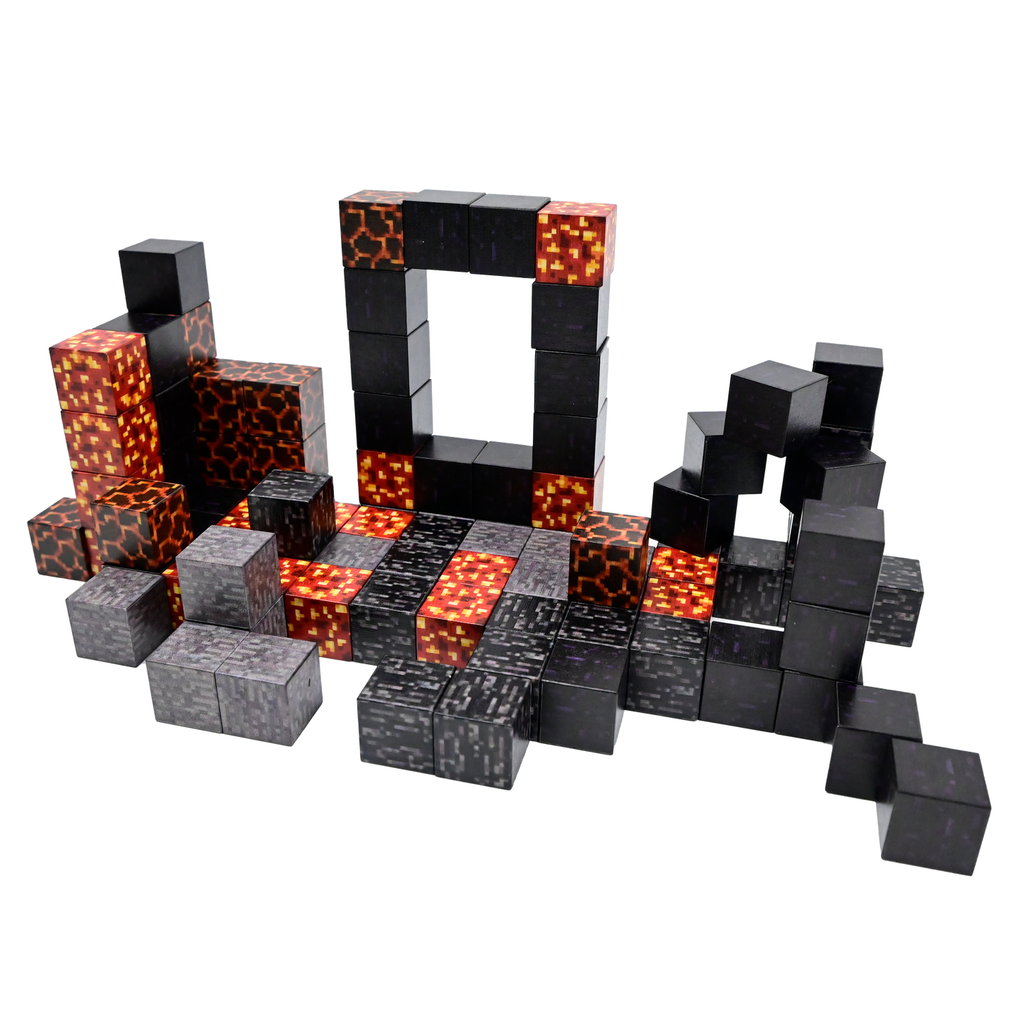 Magnaminds Cubes Lava- 100 stuks