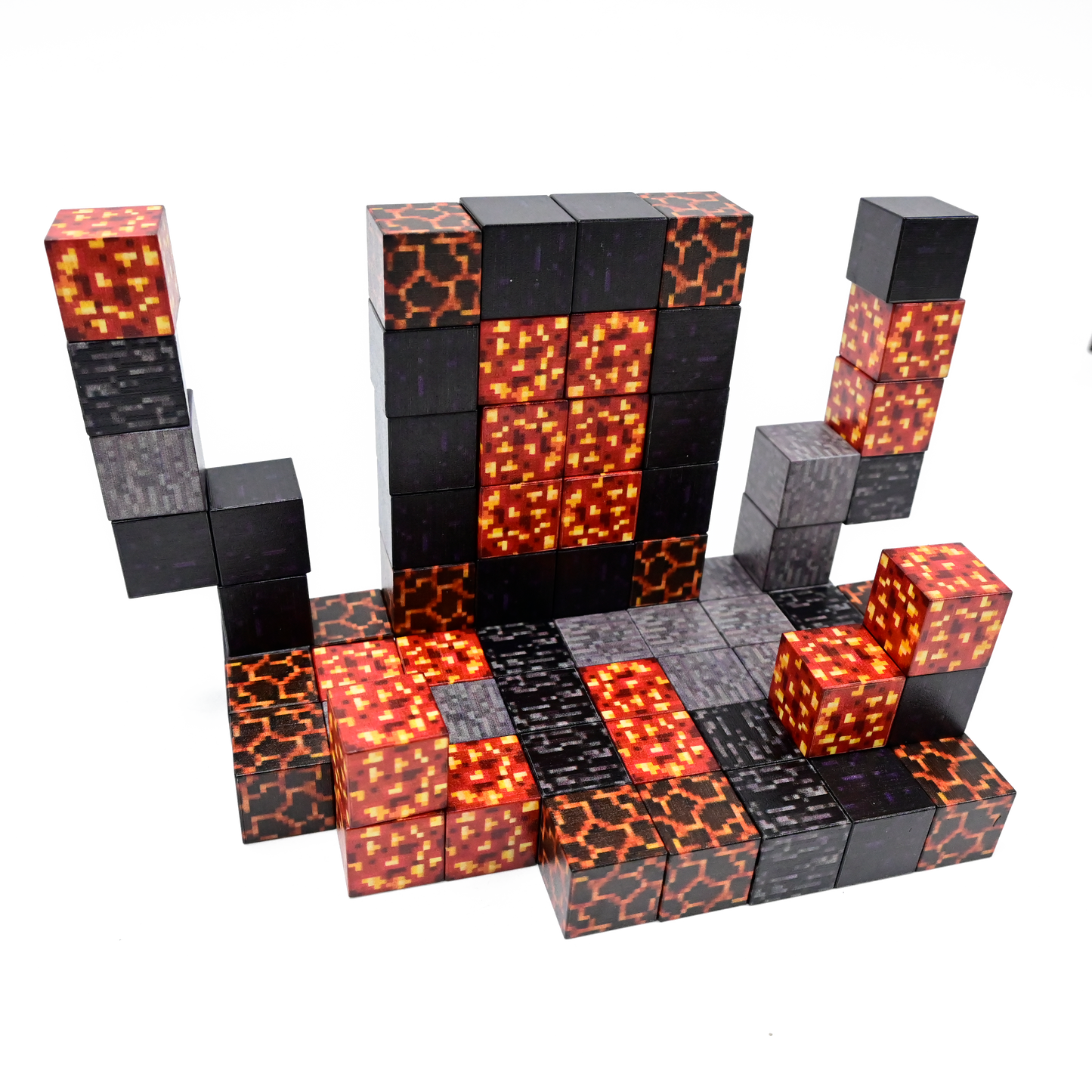 Magnaminds Cubes Lava- 100 stuks