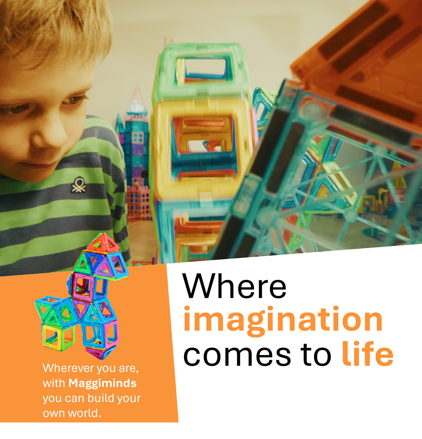 MagnaMinds Open tegels - 84 stuks