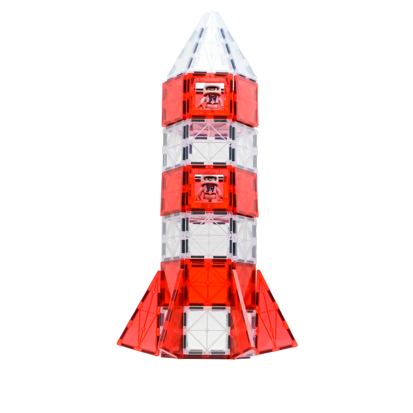 Magnaminds Raket - 93 stuks