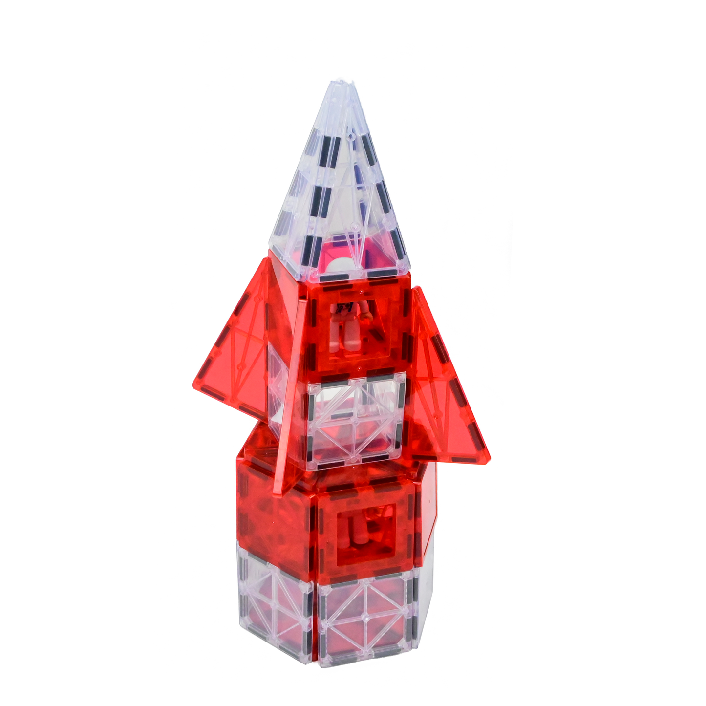 Magnaminds Raket - 93 stuks