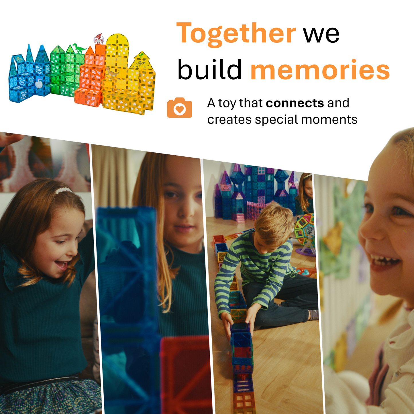 Magnaminds Dino - 104 stuks