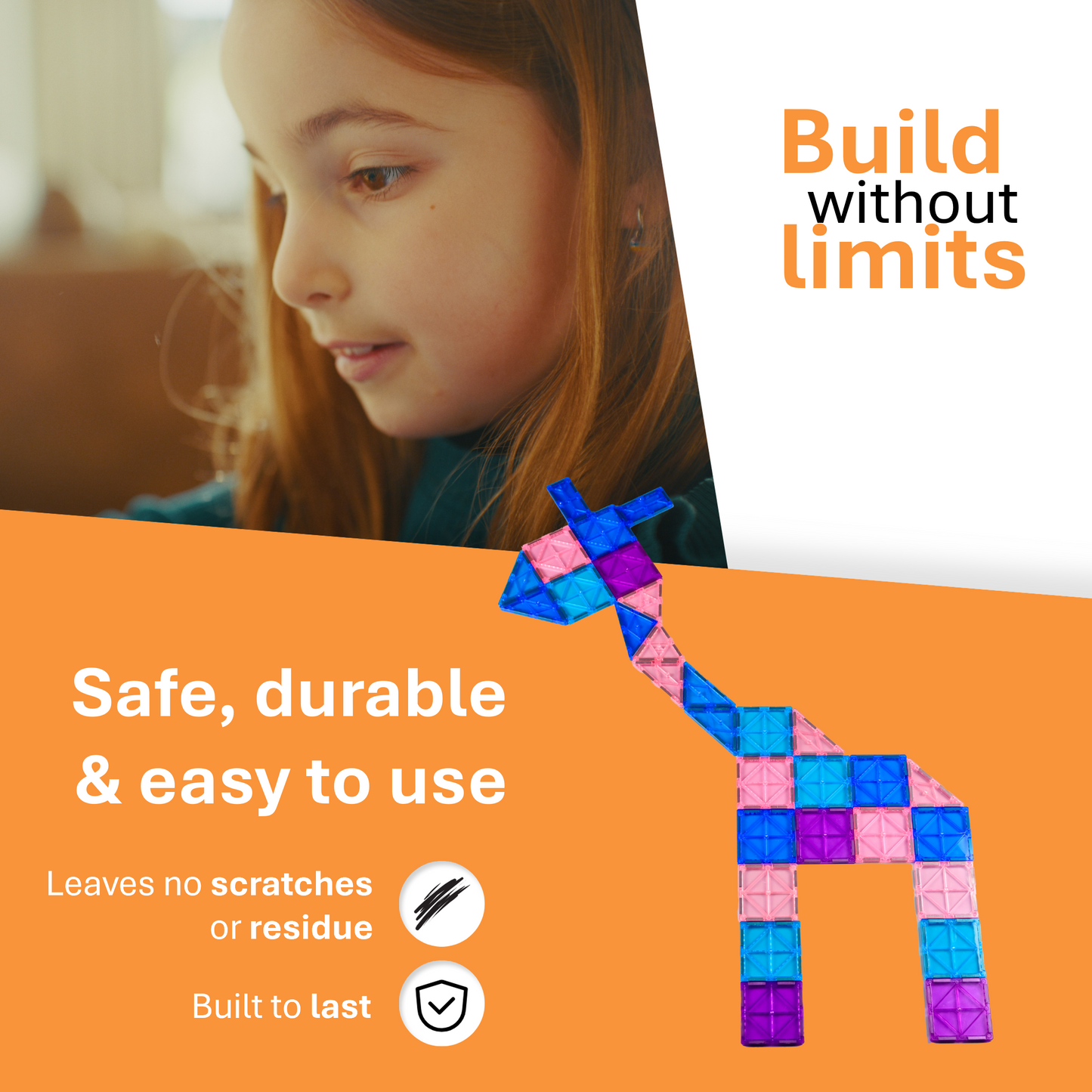 Magnaminds Ice Prince/Princess - 120 stuks