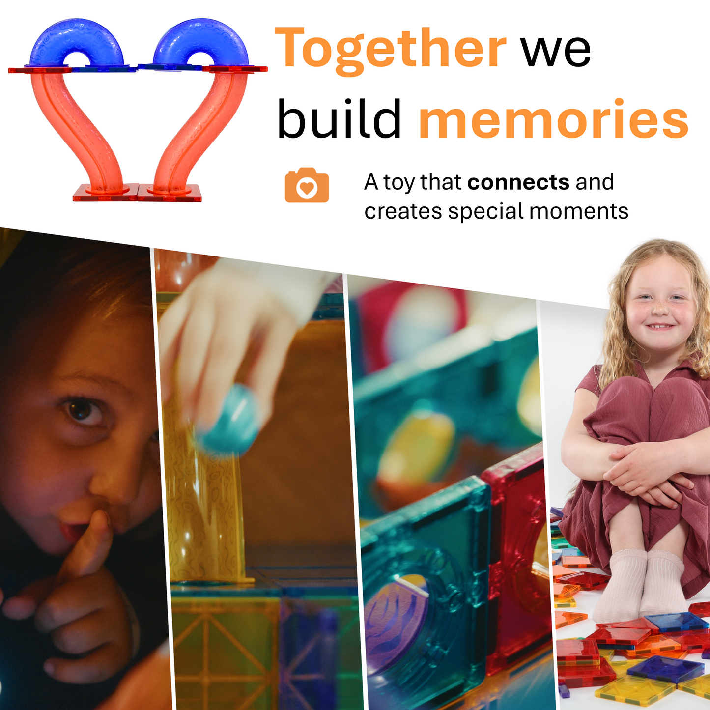 Magnaminds Knikkerbaan - 125 stuks