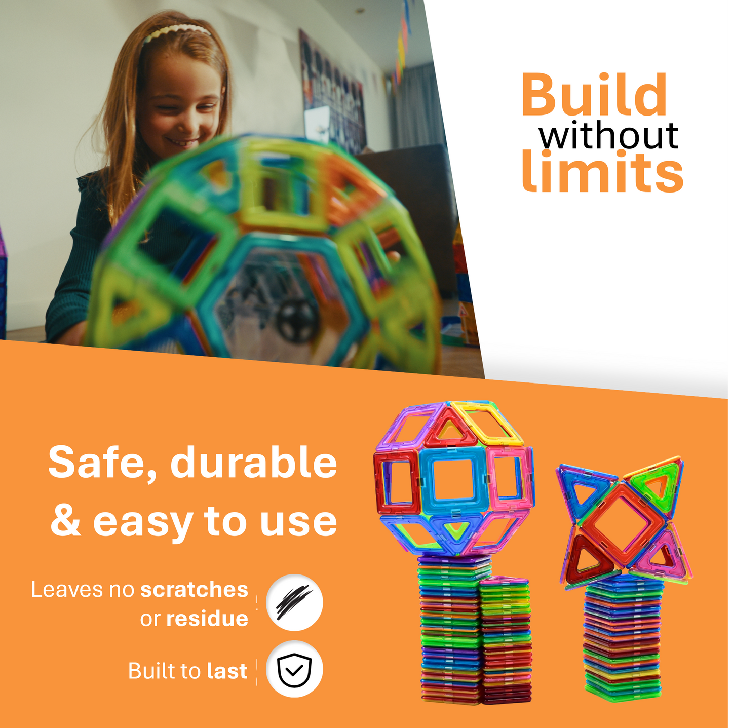 MagnaMinds Open tegels - 84 stuks