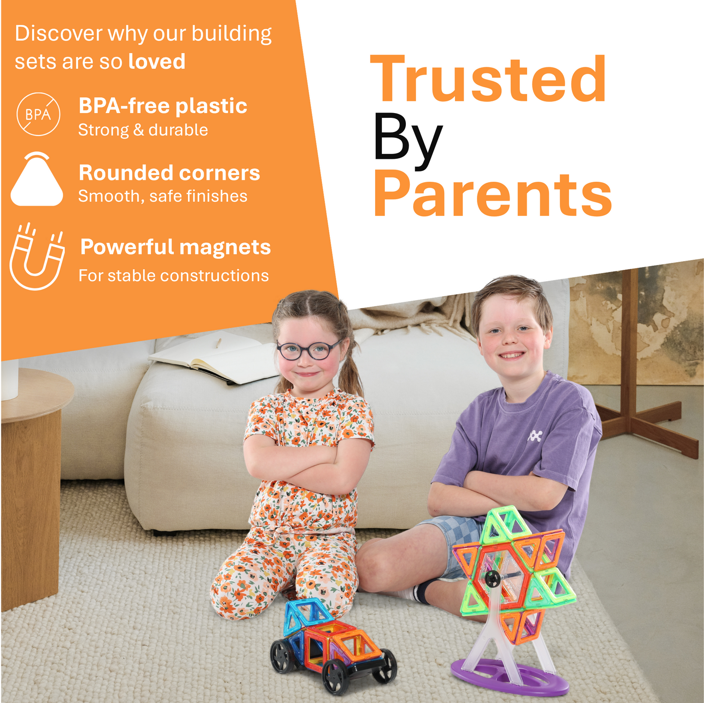 MagnaMinds Open tegels - 84 stuks