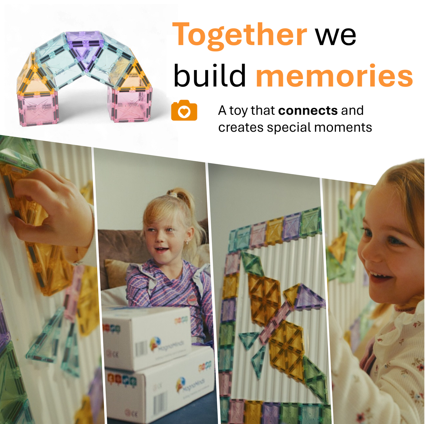 Magnaminds pastel - 70 stuks