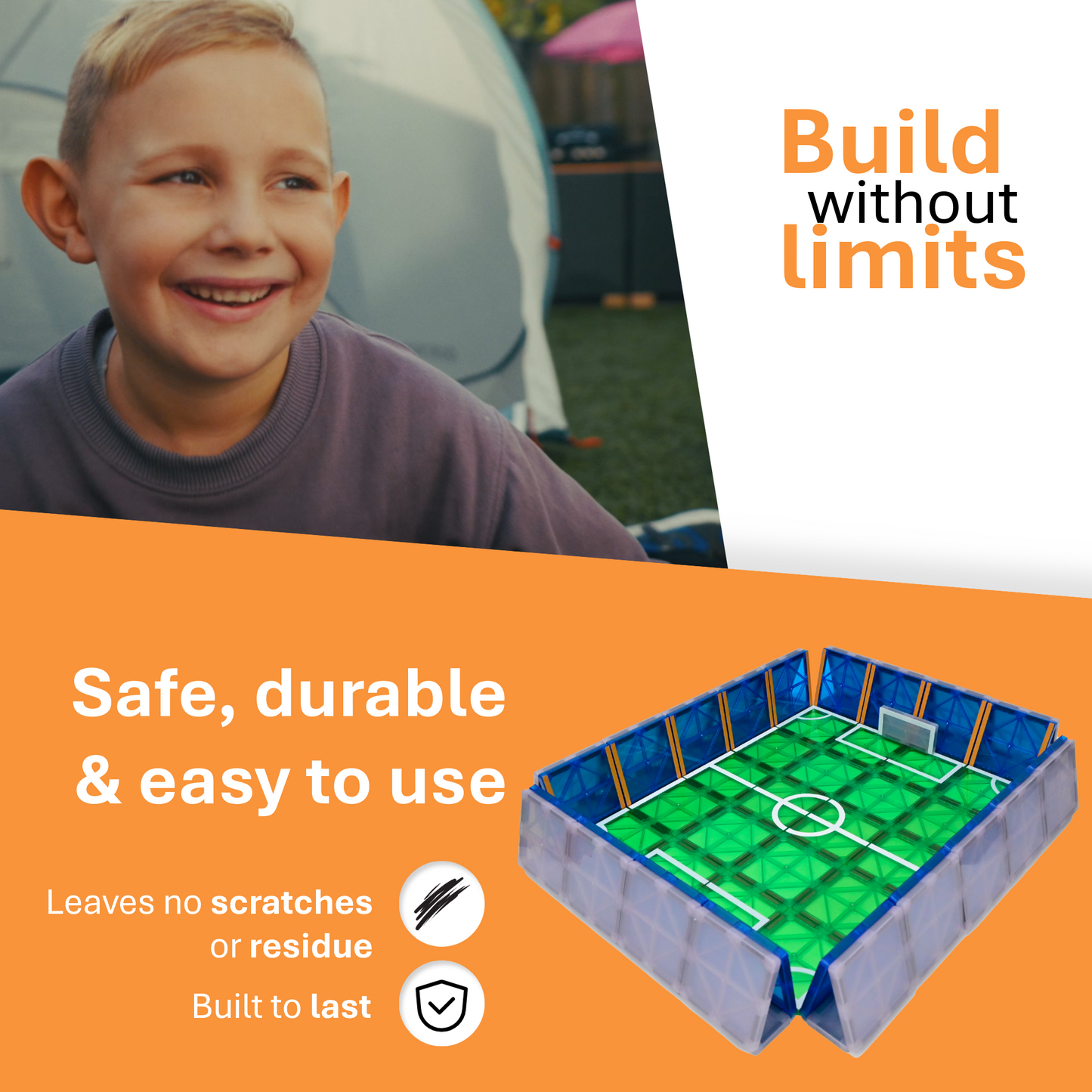 Magnaminds Voetbal Thema - 80 stuks