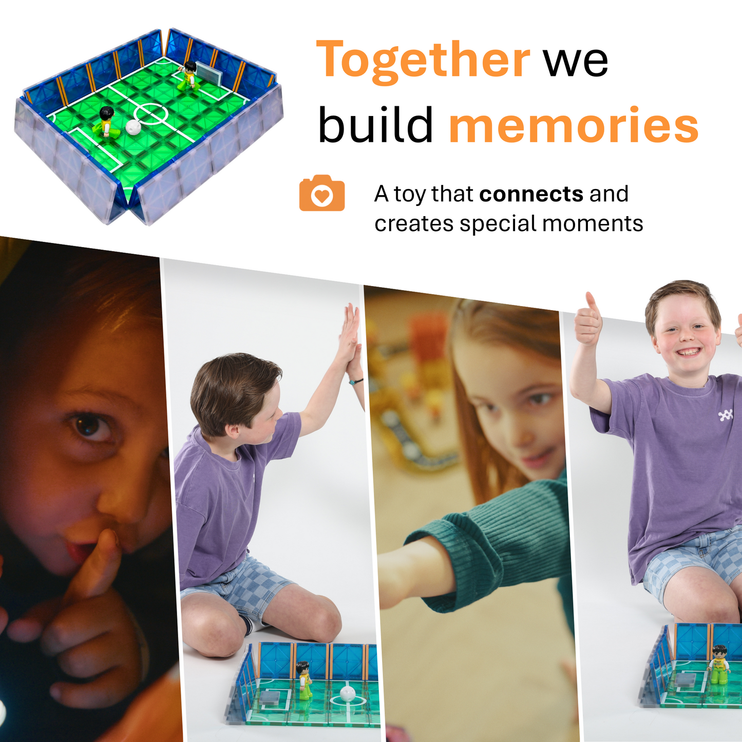 Magnaminds Voetbal Thema - 80 stuks